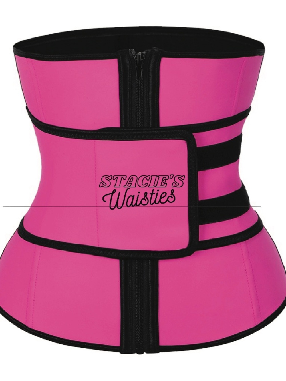 Stacie's Waisties Waist Trainer Corset - Premium Hourglass Shapewear | Zipper